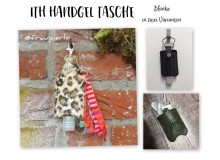 Stickserie ITH - Handgel Tasche Blanko in 5 Varianten 10x10 und größer